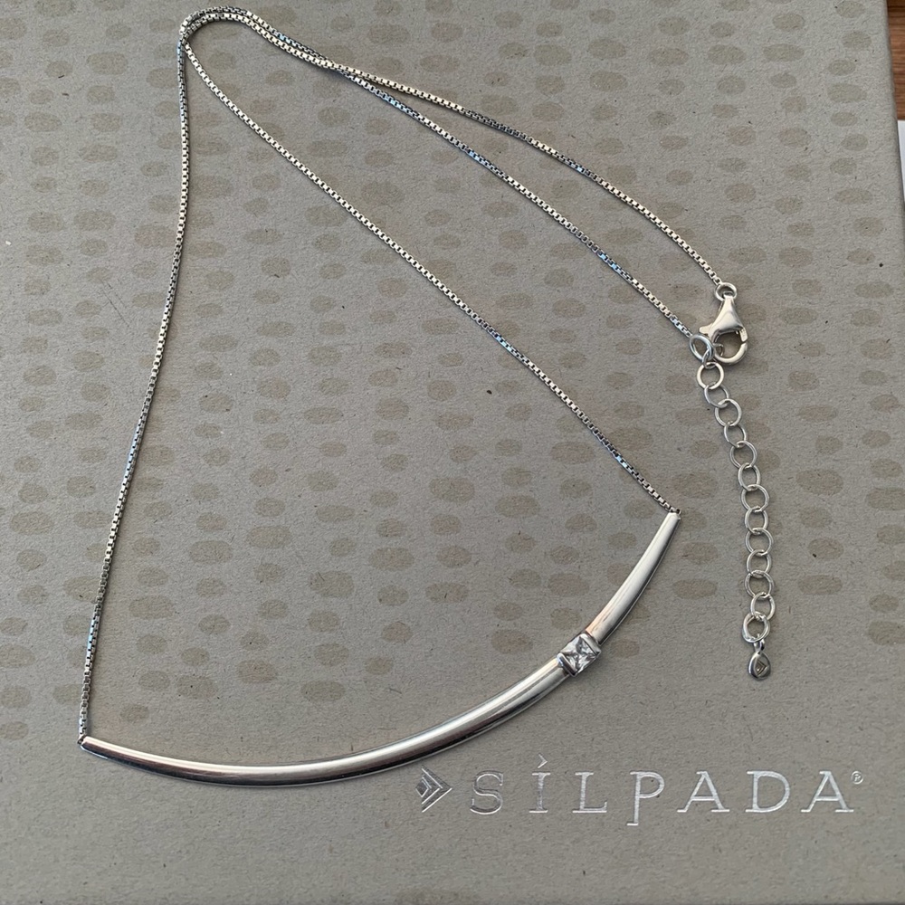 Silpada Exuberance Sterling Silver Necklace